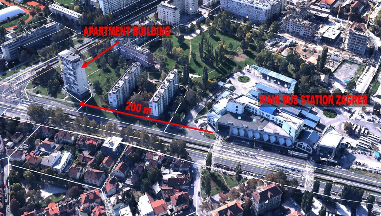 Apartmani Borko Загреб Екстер'єр фото